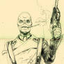 red skull sketch