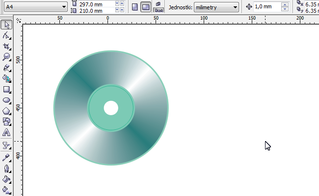 CorelDRAW - Plyta CD/DVD - tutorial