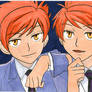 Hikaru + Kaoru - Ouran twins