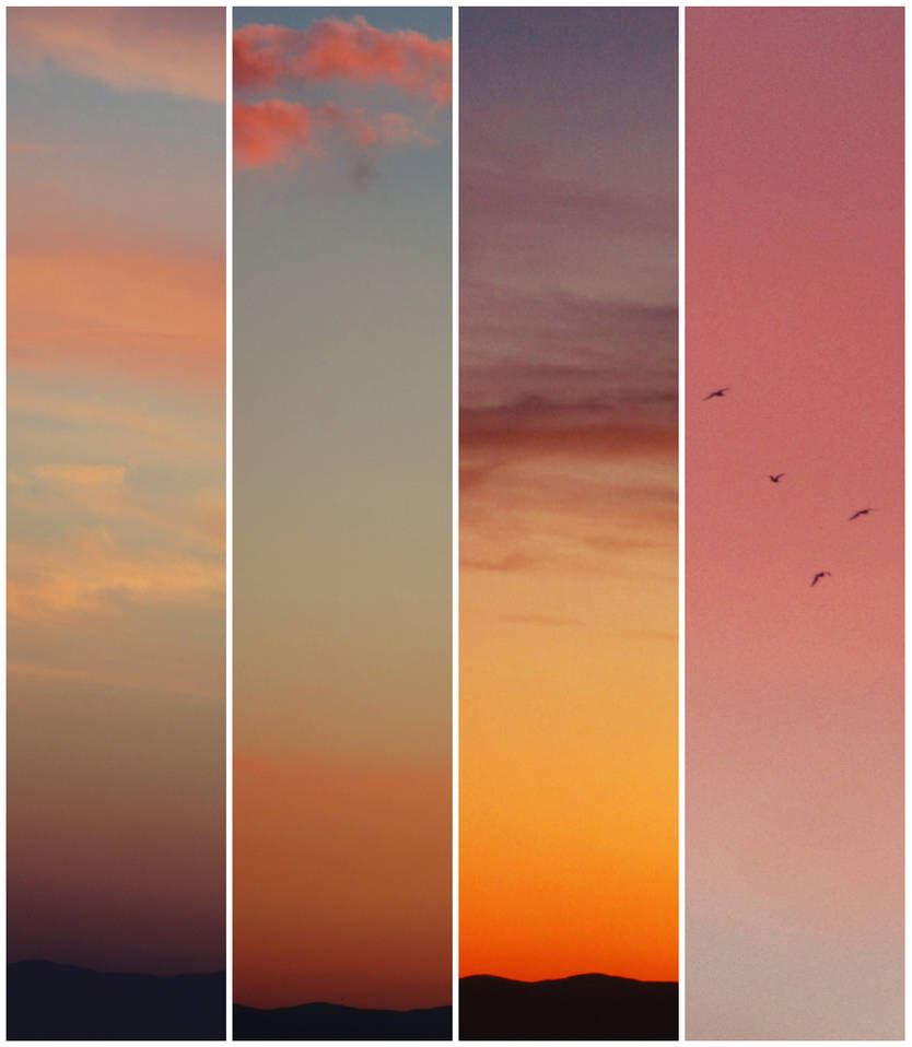 Sunfall Colours Colors of the Sunset by skybluenightingale on DeviantArt