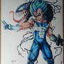 Symbiote Majin God Vegeta