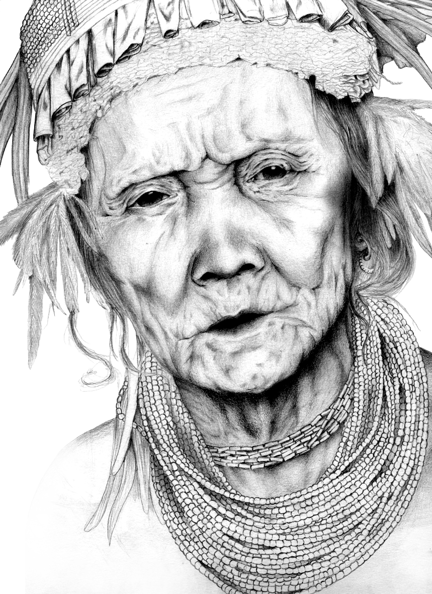 woman from borneo