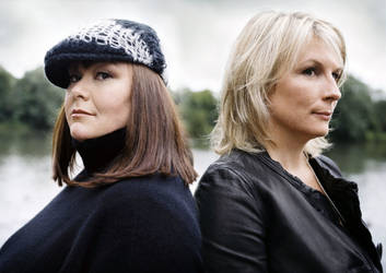 French and Saunders Wallpaper