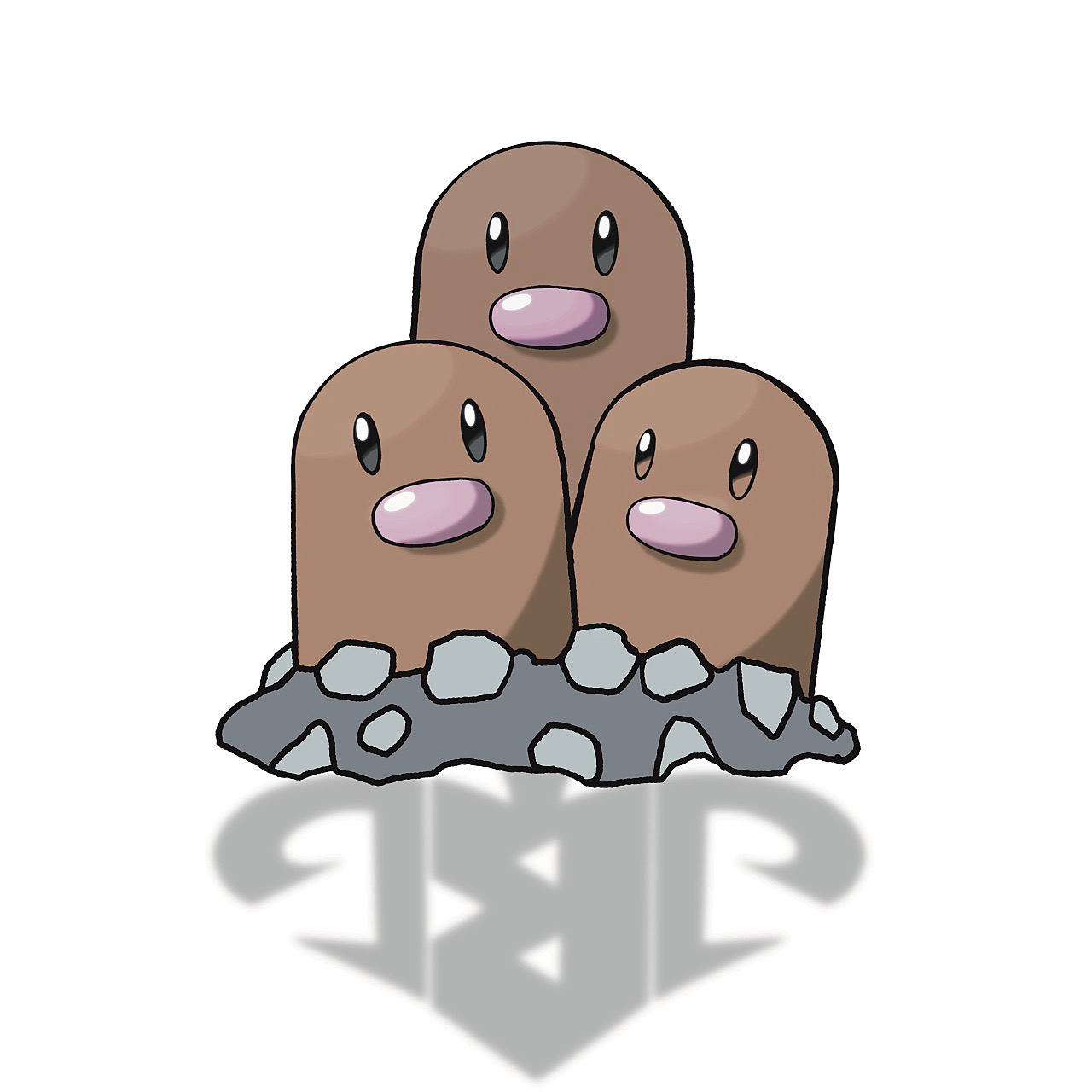 Dugtrio - #051 -  Pokédex