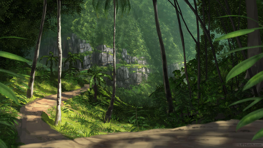 Jungle Path by LJFHutch on DeviantArt