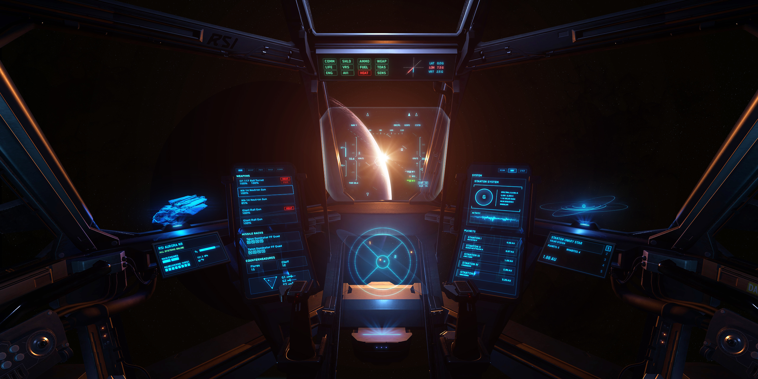 RSI Aurora UI Concept - Star Citizen