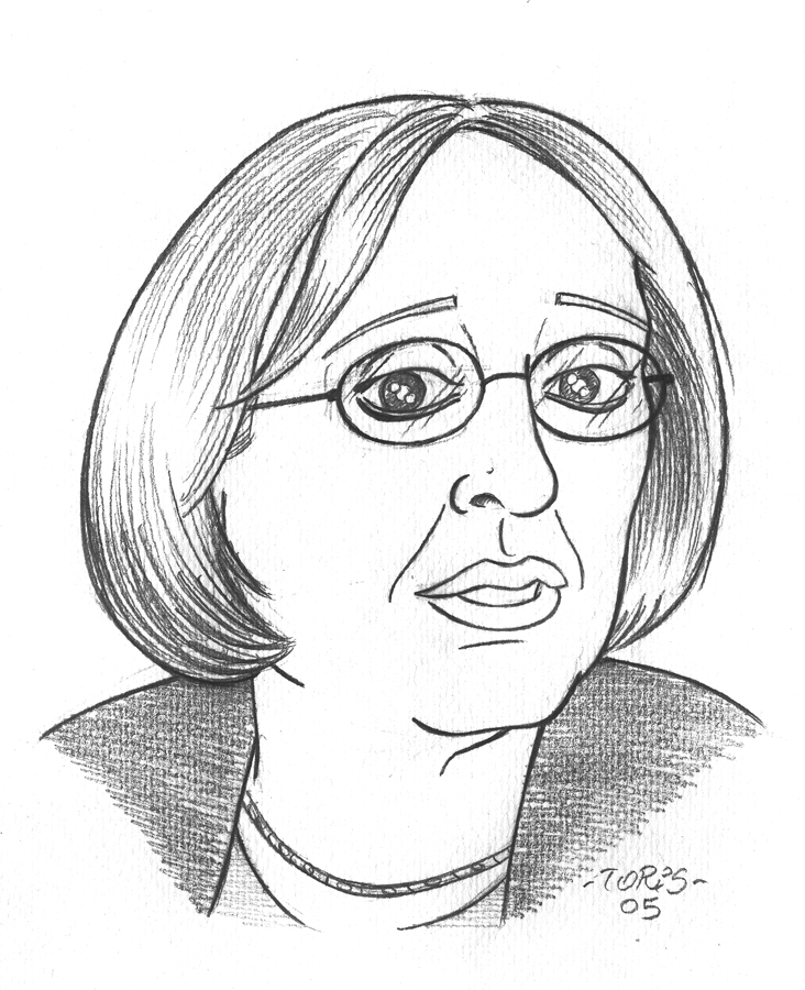 Aleka Papariga_caricature