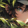 ImgCreator.ai a beautiful girl in the forest, top