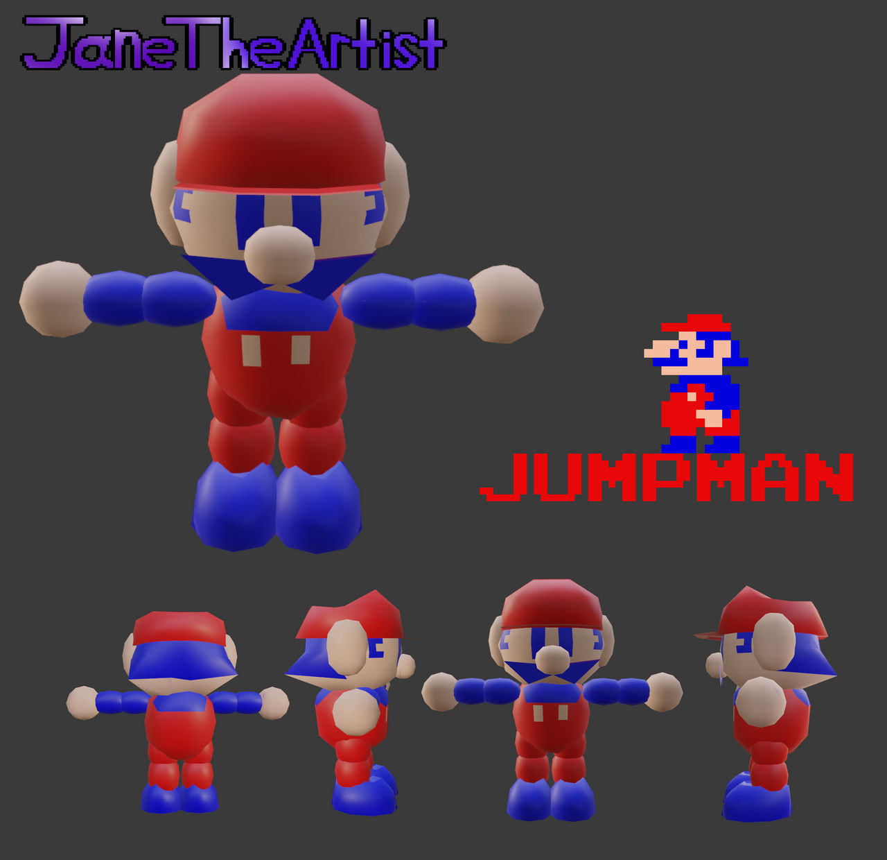 Jumpan Model V1 by JaneTheArtistYT on DeviantArt