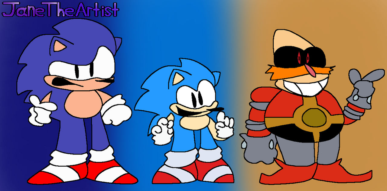 Weird Sonic mixes by JaneTheArtistYT on DeviantArt