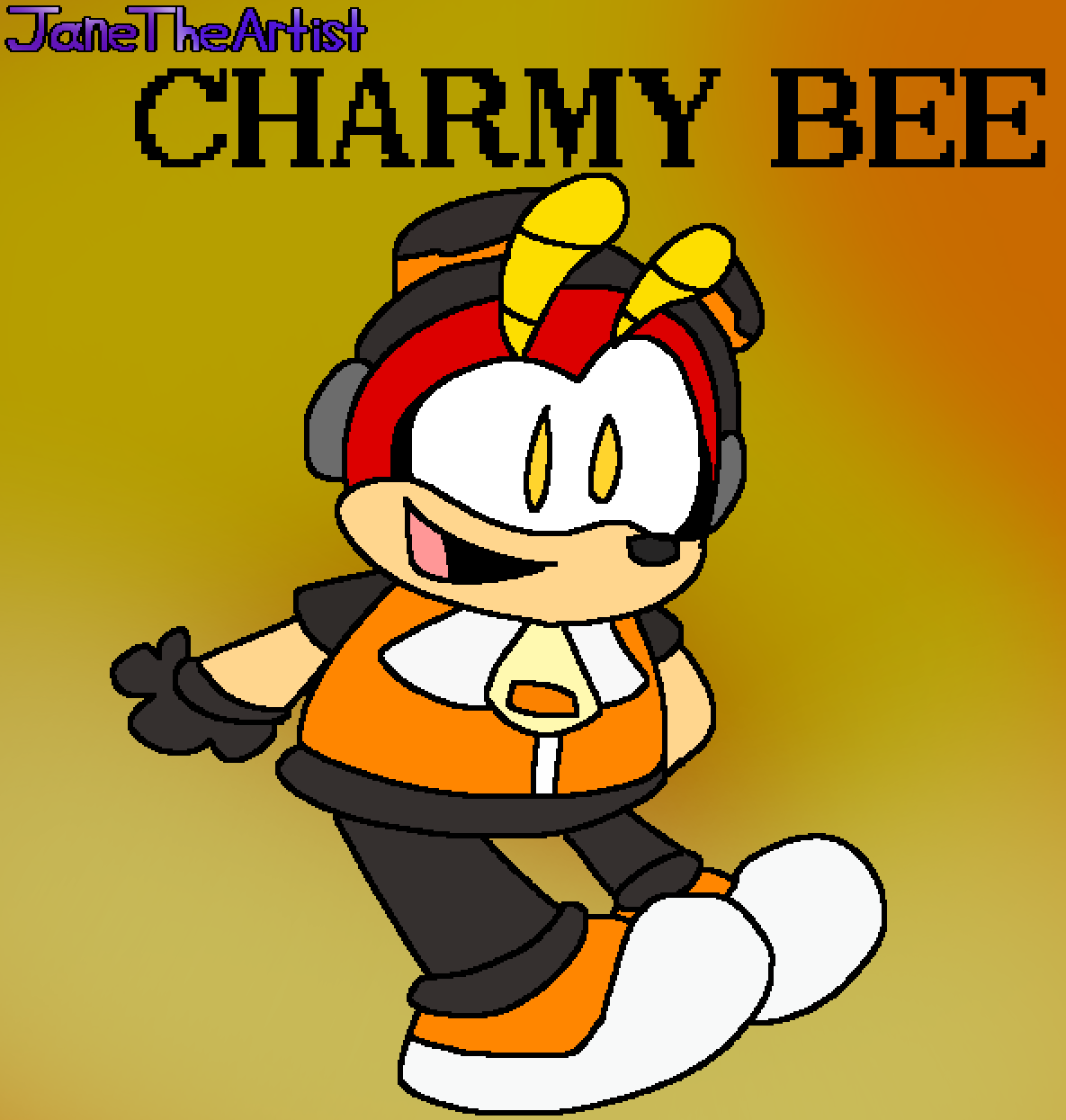 Charmy Bee Art by JaneTheArtistYT on DeviantArt