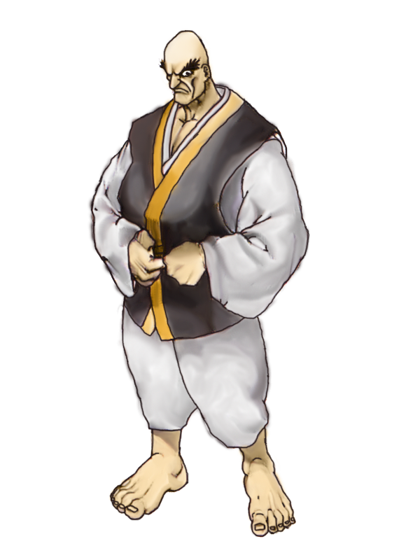 Street Fighter: Retsu artwork remake by TrololoMrEggman on DeviantArt