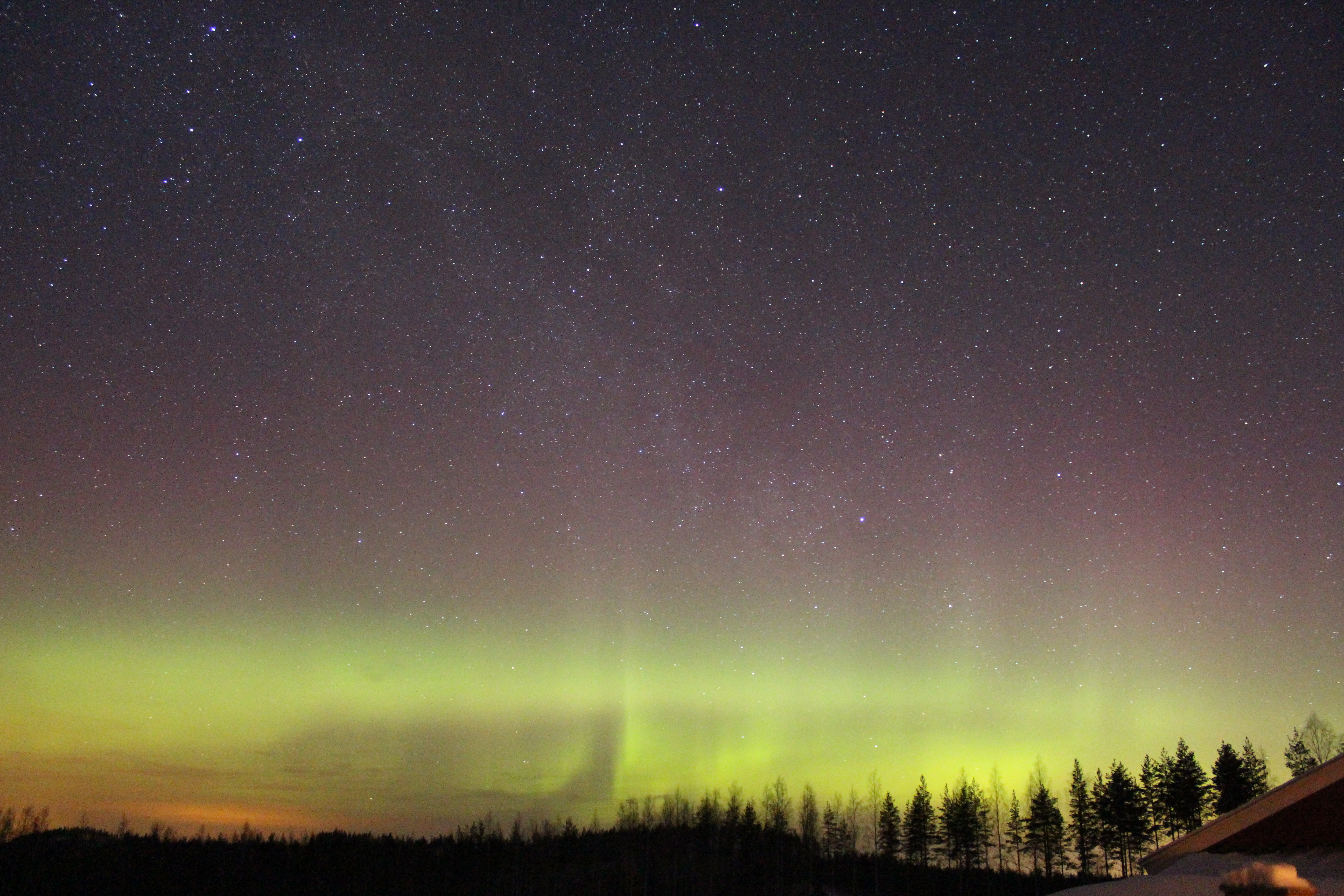 Aurora in eastern Finland 2