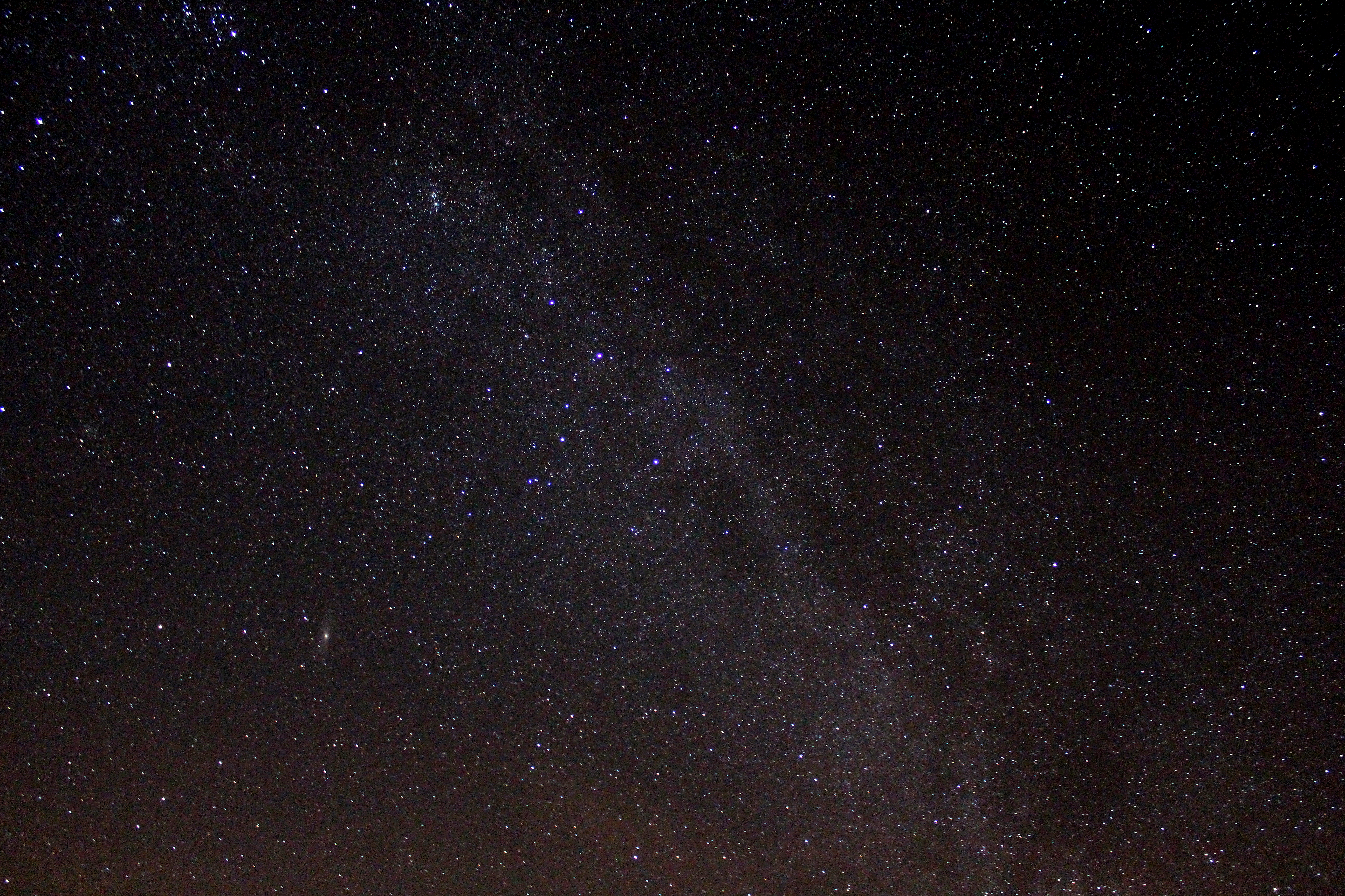 Milky Way and Andromeda