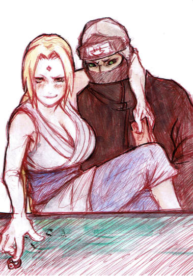 Tsunade x Kakuzu gambling