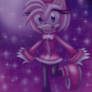 Amy rose in the snow