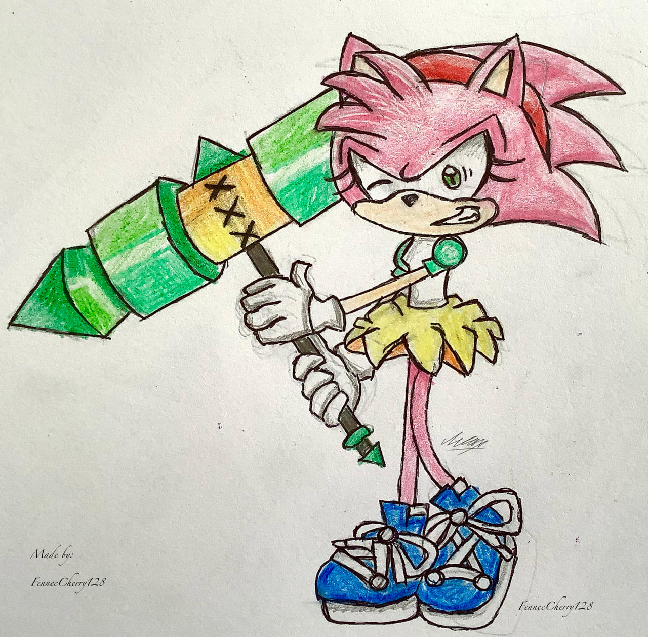 Rosy The Rascal Drawing