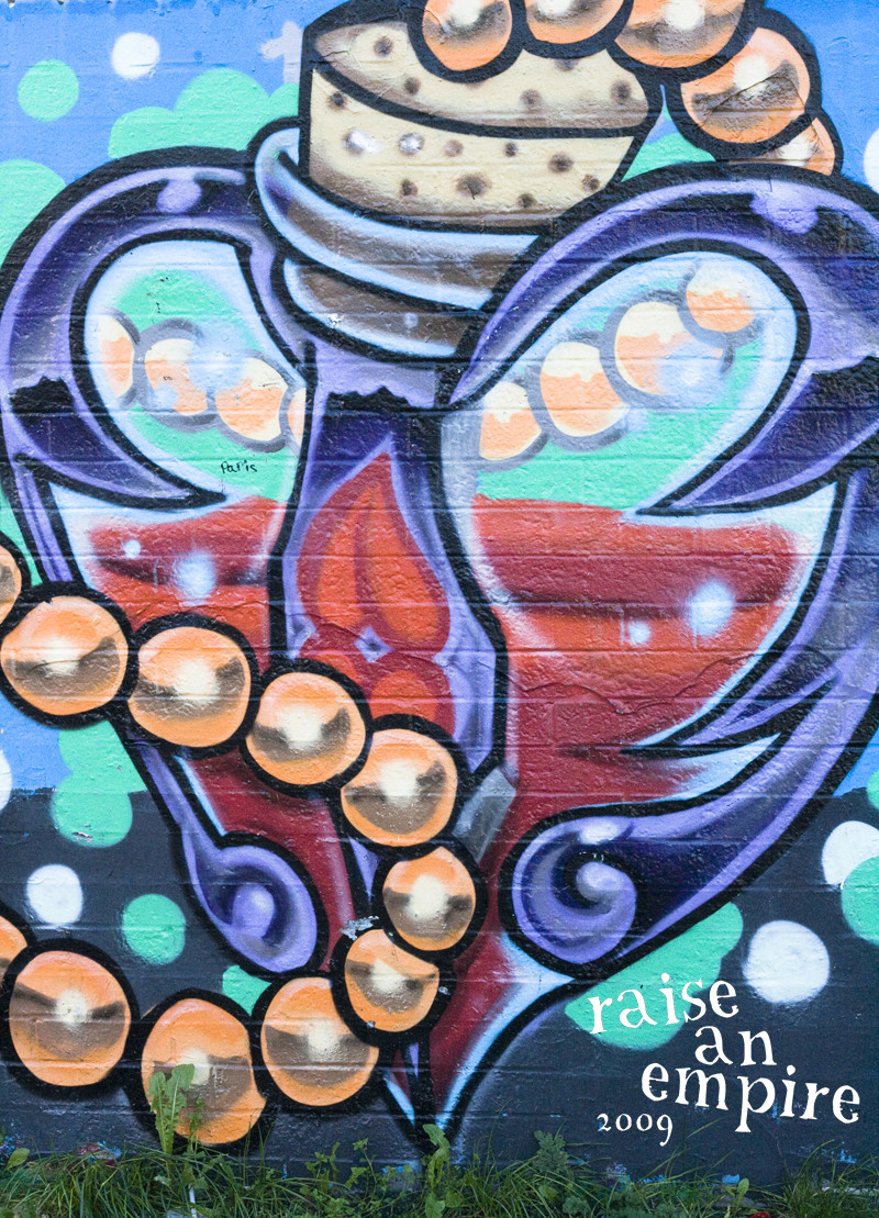 Heart Vial Graffiti