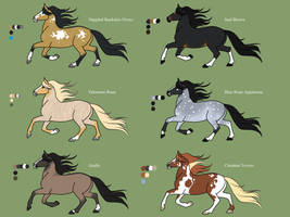 Equine Point Adoptables Batch 1