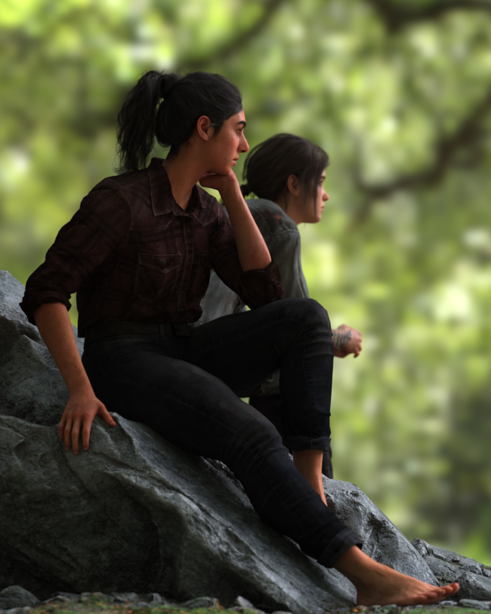 The last of us - Ellie and Joel by Nerdbutpro on DeviantArt