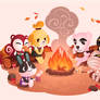 Animal Crossing Campfire