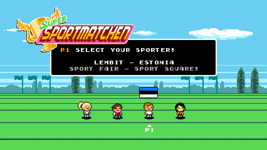 Super Sportmatchen character select