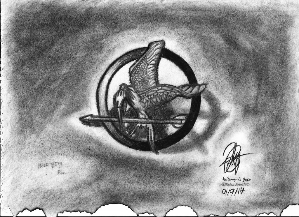 Copyable Mockingjay Mockingjay Logo/Pin (Hunger Games) by FabArtistic on DeviantArt