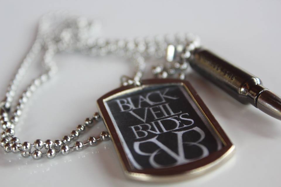 My Black Veil Brides Dog Tag Necklace.