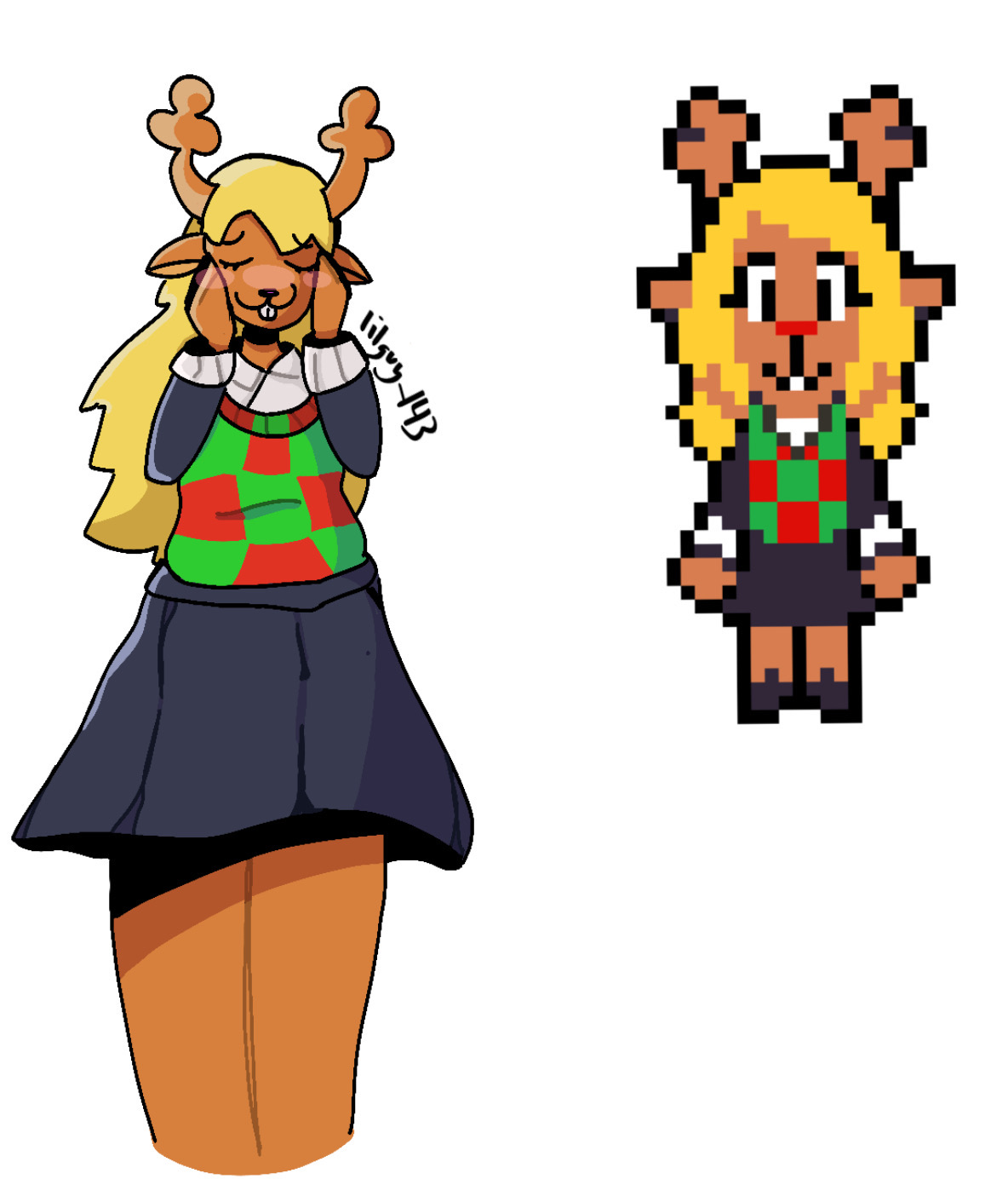 Noelle Deltarune By Lilguy143 On DeviantArt noelle-deltarune-by-lilguy143-on-deviantart