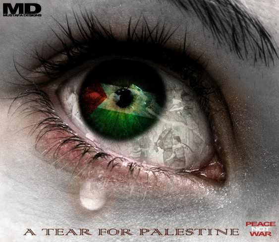 A tear for Palestine