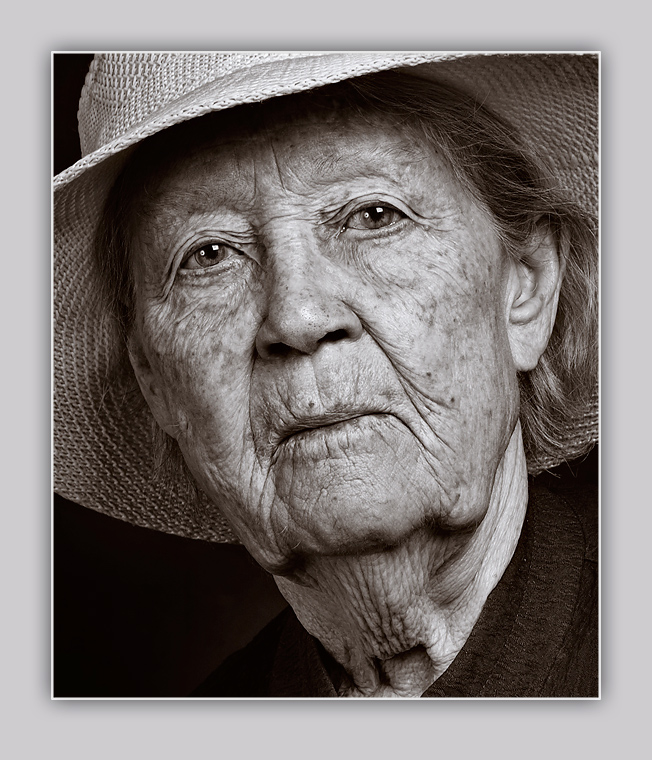 Portrait of elderly woman 2