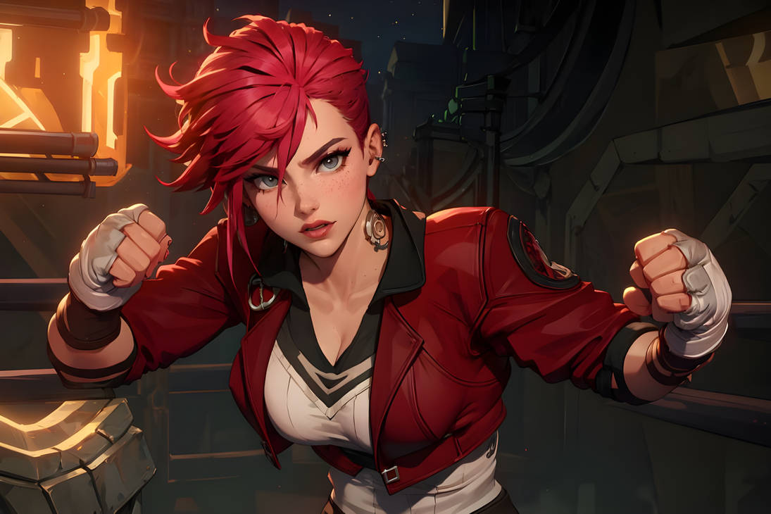 Vi R L Vi - League Of Legends by AnimeHandler on DeviantArt