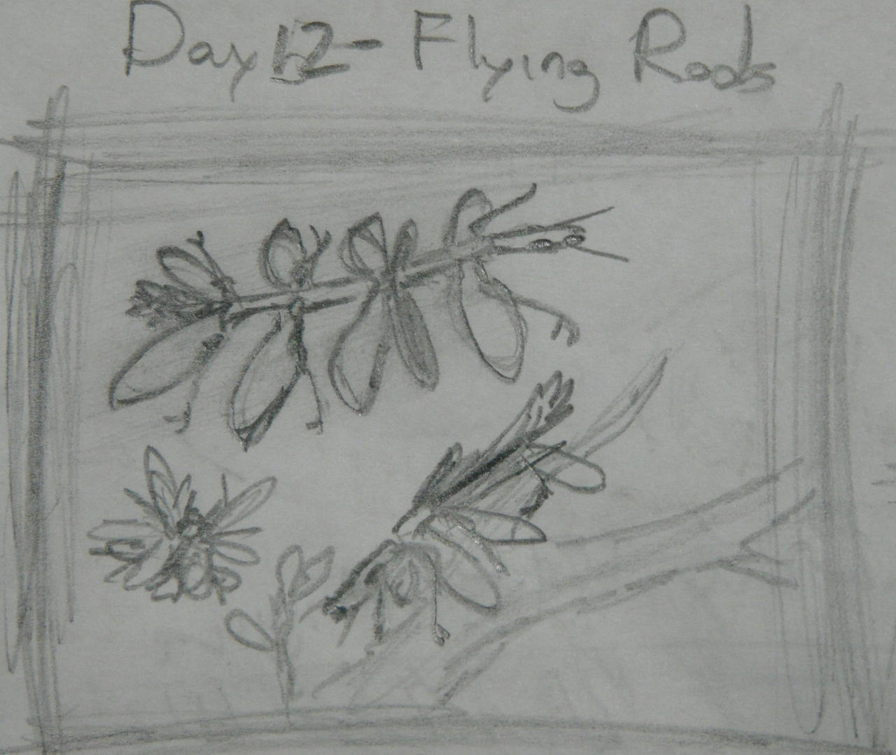 Flying Rod Monster Monstober (2019) - 12: Flying Rods by Timoshauru5-VII on DeviantArt