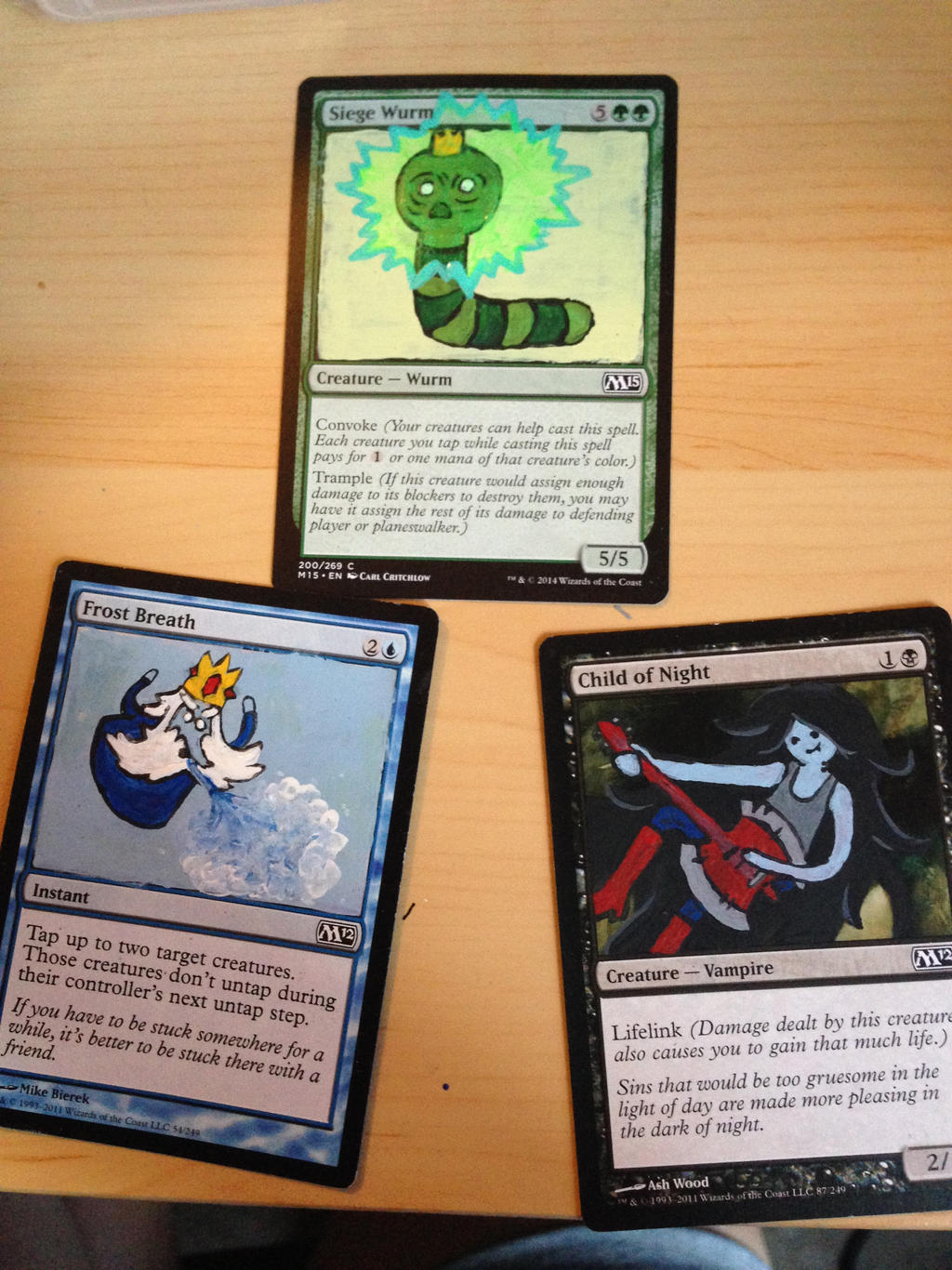 adventure time mtg cards Amazon.com: Adventure MTG Commander Deck Adventure Time Edition 100 Proxy Full Art Cards (Card Only) : Toys & Games