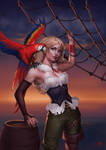 PiratePinUp by JuneJenssen