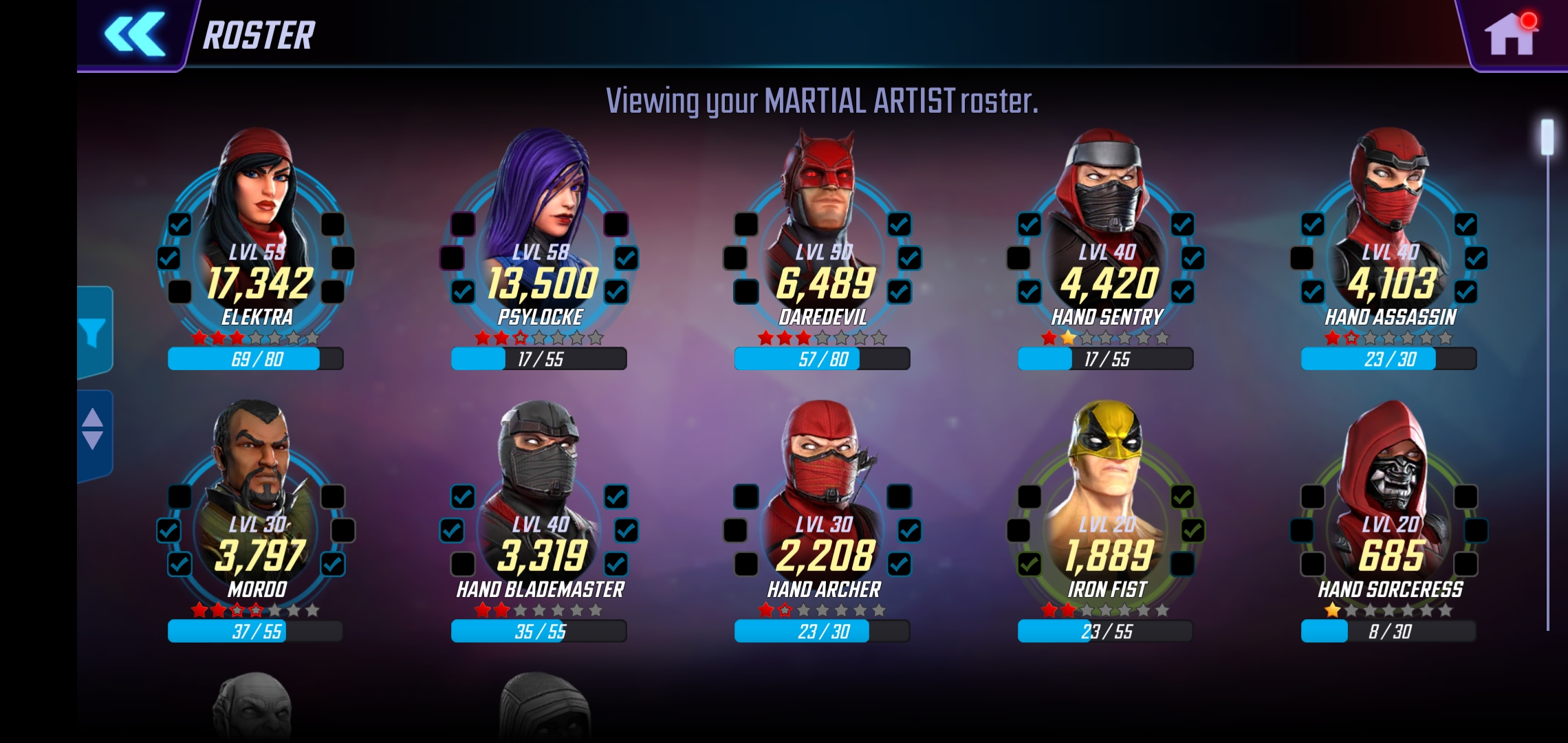 Marvel Strike Force SHIELD Roster by AzureVirgo on DeviantArt