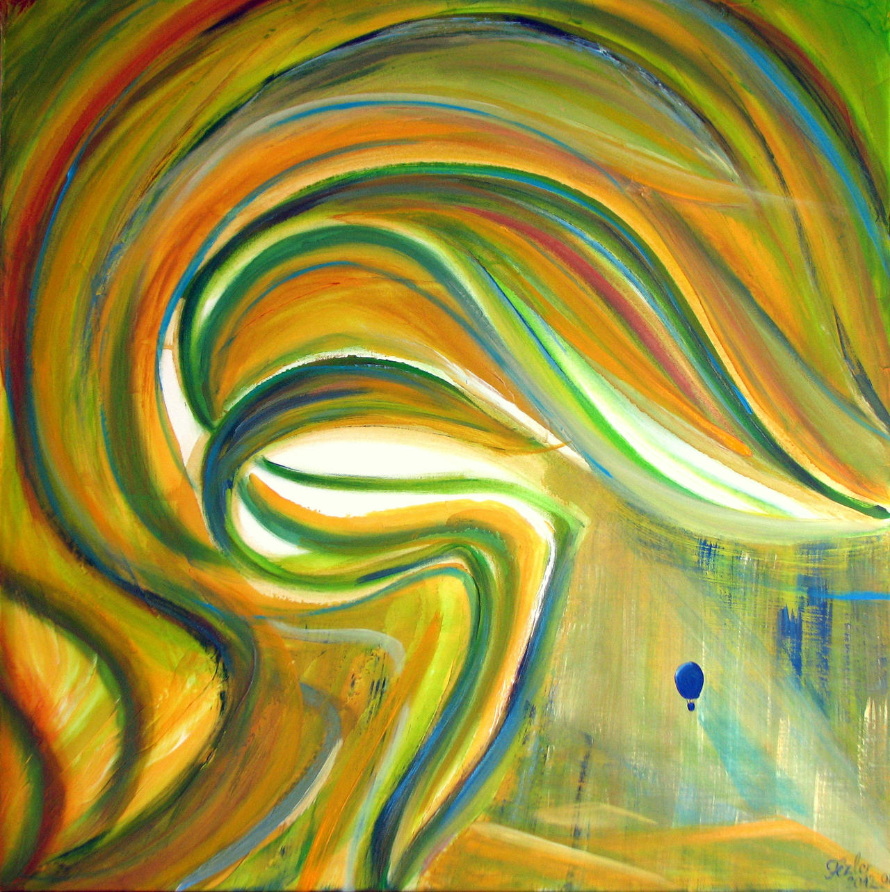 south wind 100x100 cm