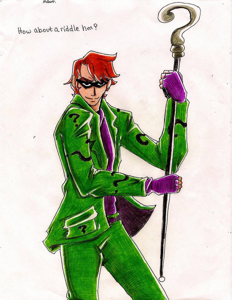 Disminf Riddler The Riddler by CommanderGillyKitty on DeviantArt