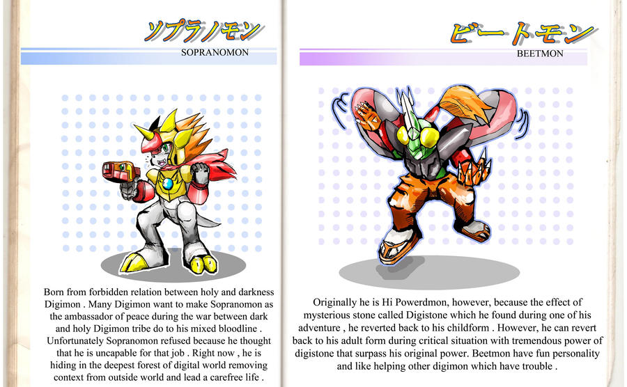 OC Digimon Part 6 by neiger on DeviantArt