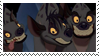 The Three Hyenas -Stamp-