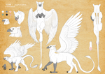 Tom as gryphon - reference by VixenDra