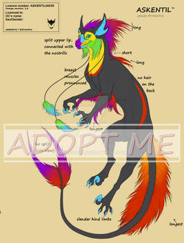 Askentil00035 - toucan themed adopt [OPEN]