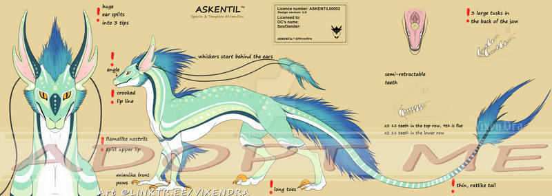 Askentil00052 - alien adopt [OPEN]