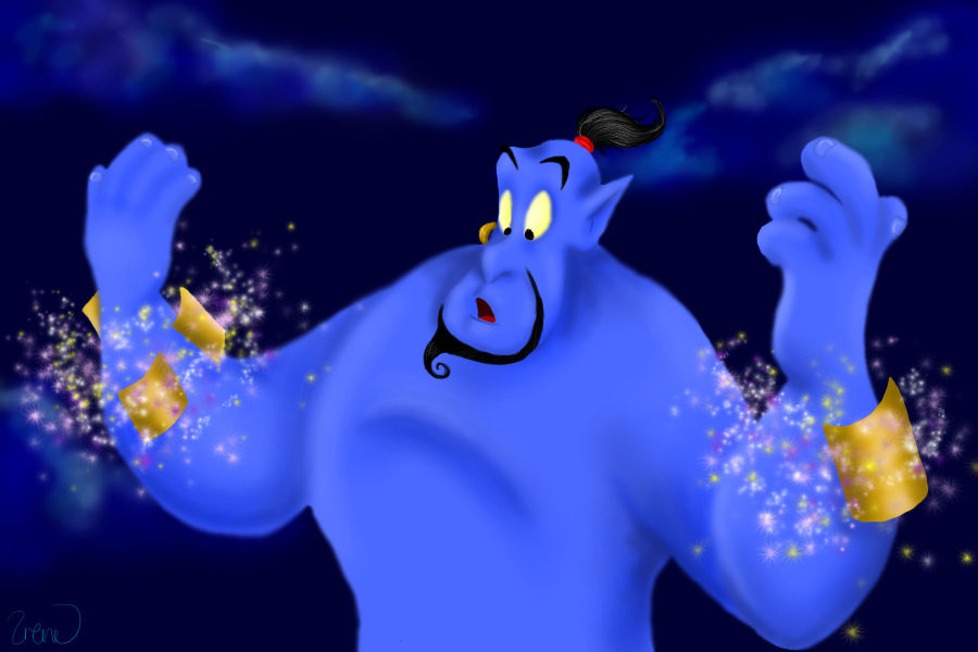 You are free, Genie by xxHotStuffxx on DeviantArt