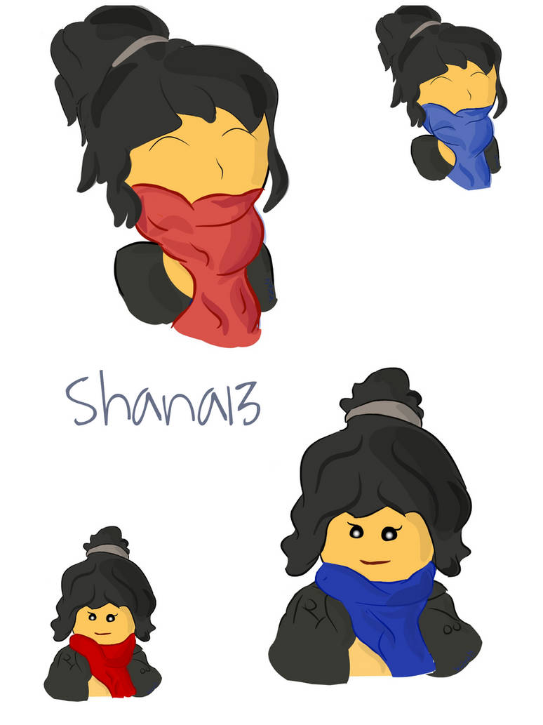 Nya Smith - Ninjago - Blue or red? by mysteriousninja13 on DeviantArt