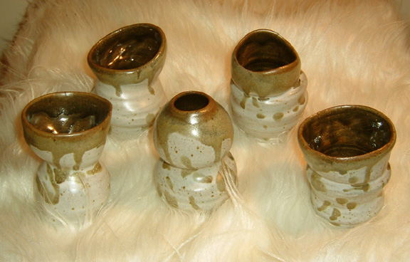 Stoneware 'Cups'