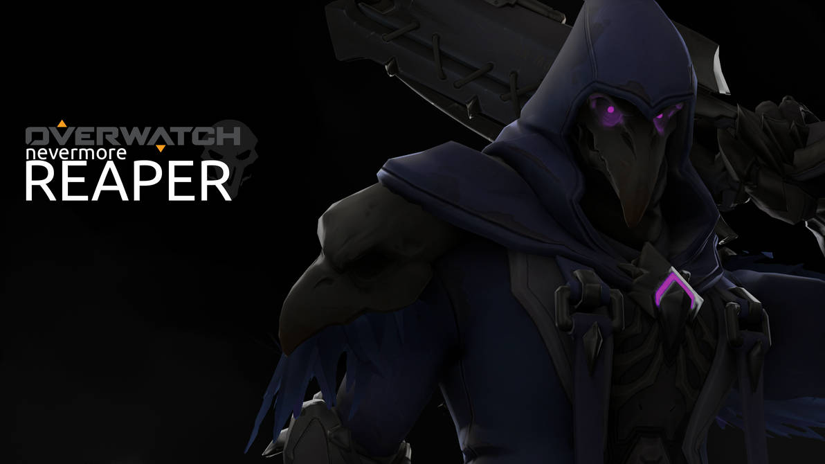 4K Overwatch Nevermore Reaper Wallpaper/Background by fconyt on DeviantArt