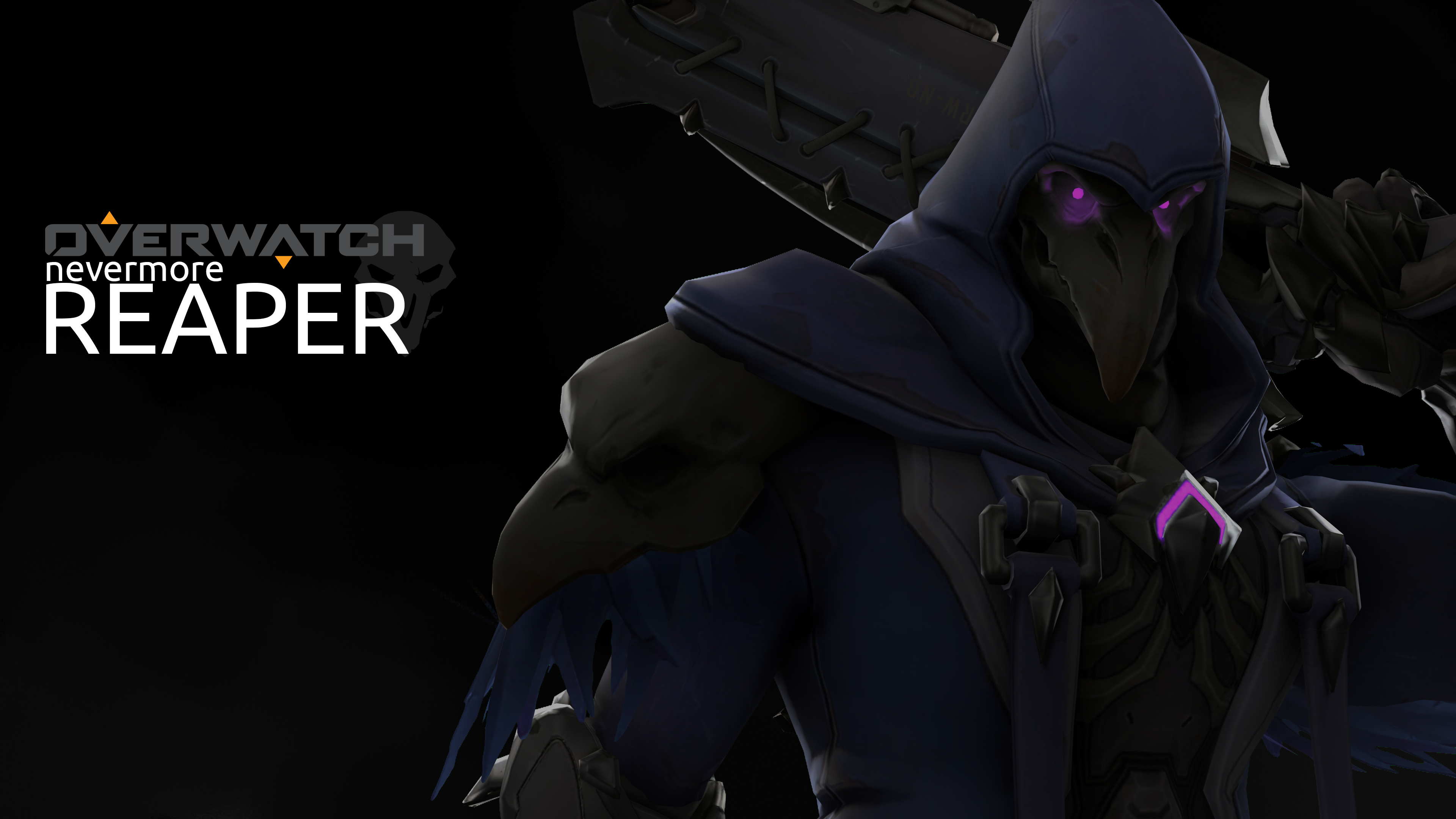 4k Overwatch Nevermore Reaper Wallpaper Background By Fconyt On Deviantart