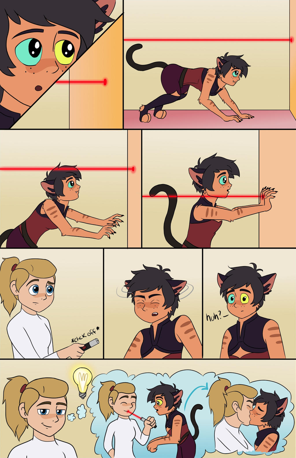Catradora Laser Comic Pt 2/3 by TerryTitan on DeviantArt