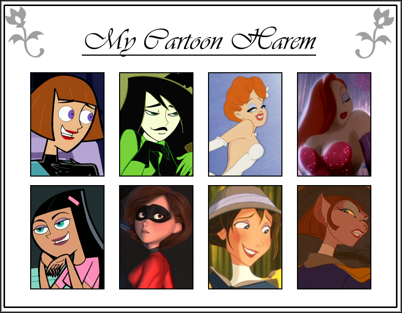 Meme - My Cartoon Harem (2011) by DLToon on DeviantArt Meme - My Cartoon Harem (2011) by DLToon on DeviantArt